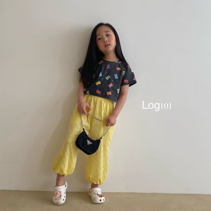 Log101 - Korean Children Fashion - #magicofchildhood - Cube Ribo Crop Tee - 4