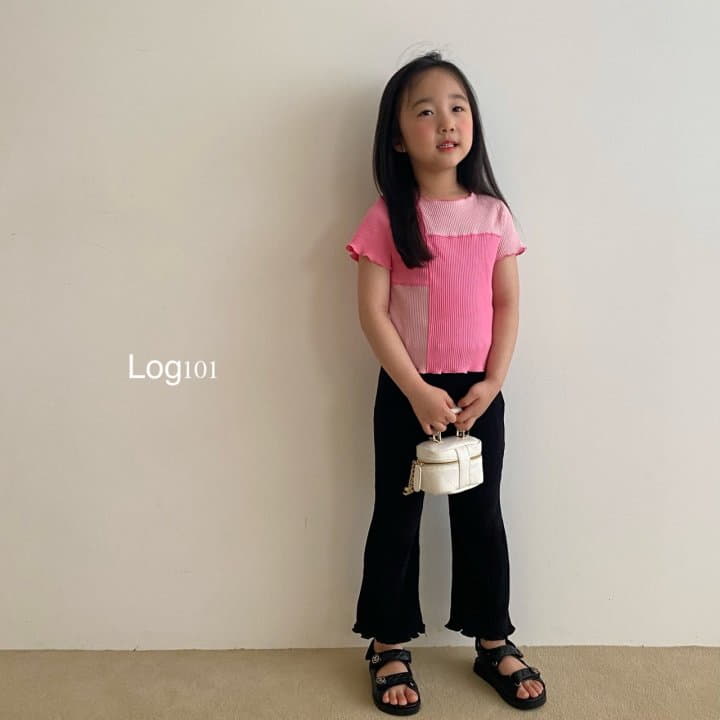 Log101 - Korean Children Fashion - #minifashionista - Little Dear Square Slit Tee - 3