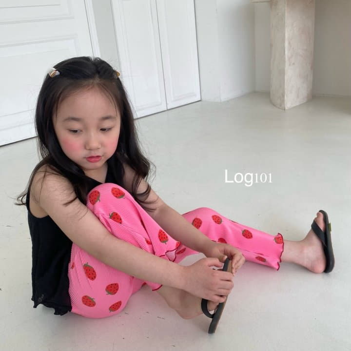 Log101 - Korean Children Fashion - #minifashionista - Strawberry Pants - 9