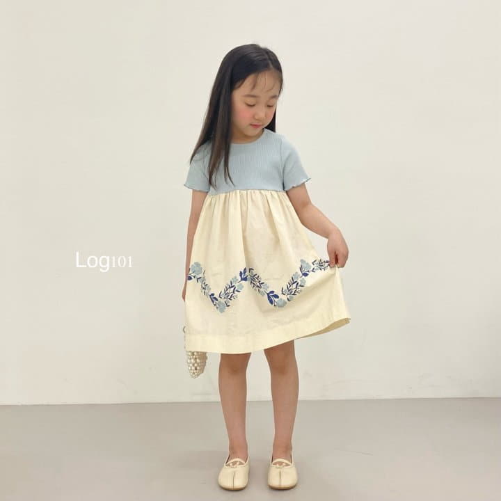 Log101 - Korean Children Fashion - #minifashionista - Summer Rose One-piece - 5