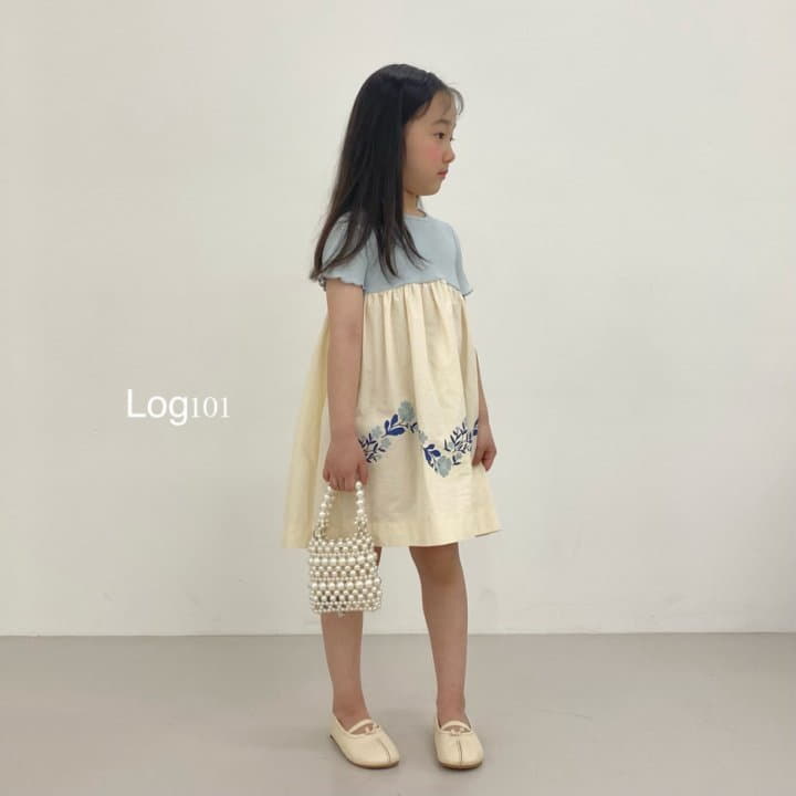 Log101 - Korean Children Fashion - #prettylittlegirls - Summer Rose One-piece - 6