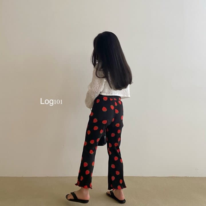 Log101 - Korean Children Fashion - #toddlerclothing - Strawberry Pants - 12