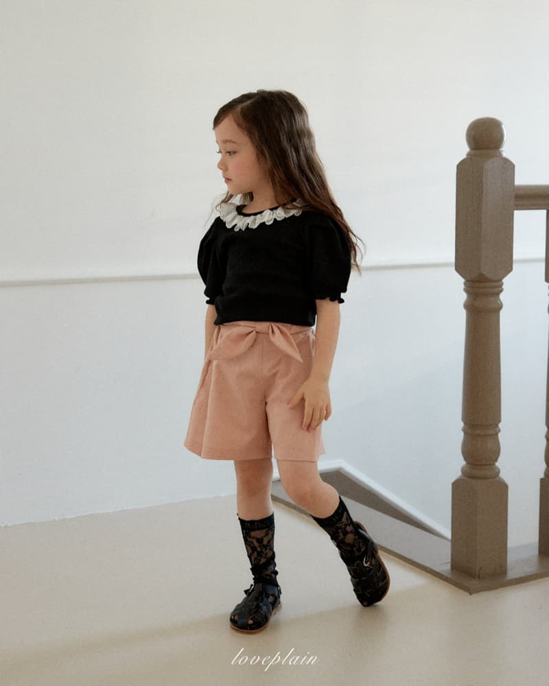 Loveplain - Korean Children Fashion - #designkidswear - Ribbon Shorts - 3