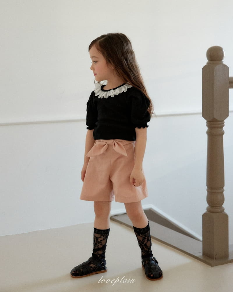 Loveplain - Korean Children Fashion - #fashionkids - Ribbon Shorts - 5