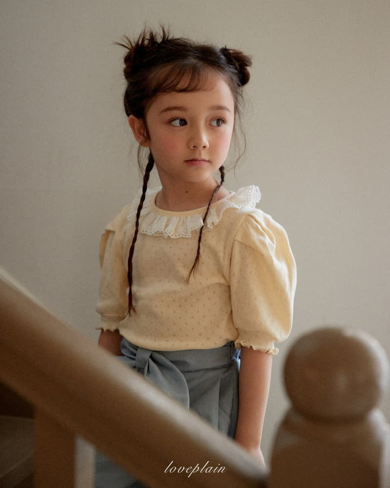 Loveplain - Korean Children Fashion - #kidsstore - Nana Tee - 4