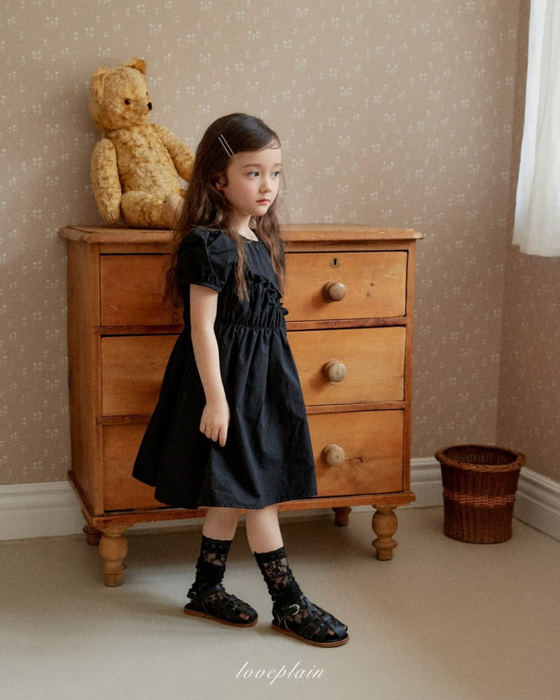 Loveplain - Korean Children Fashion - #littlefashionista - Minenne One-piece