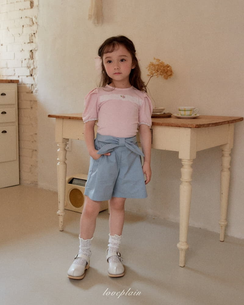 Loveplain - Korean Children Fashion - #littlefashionista - Rose Tee - 5