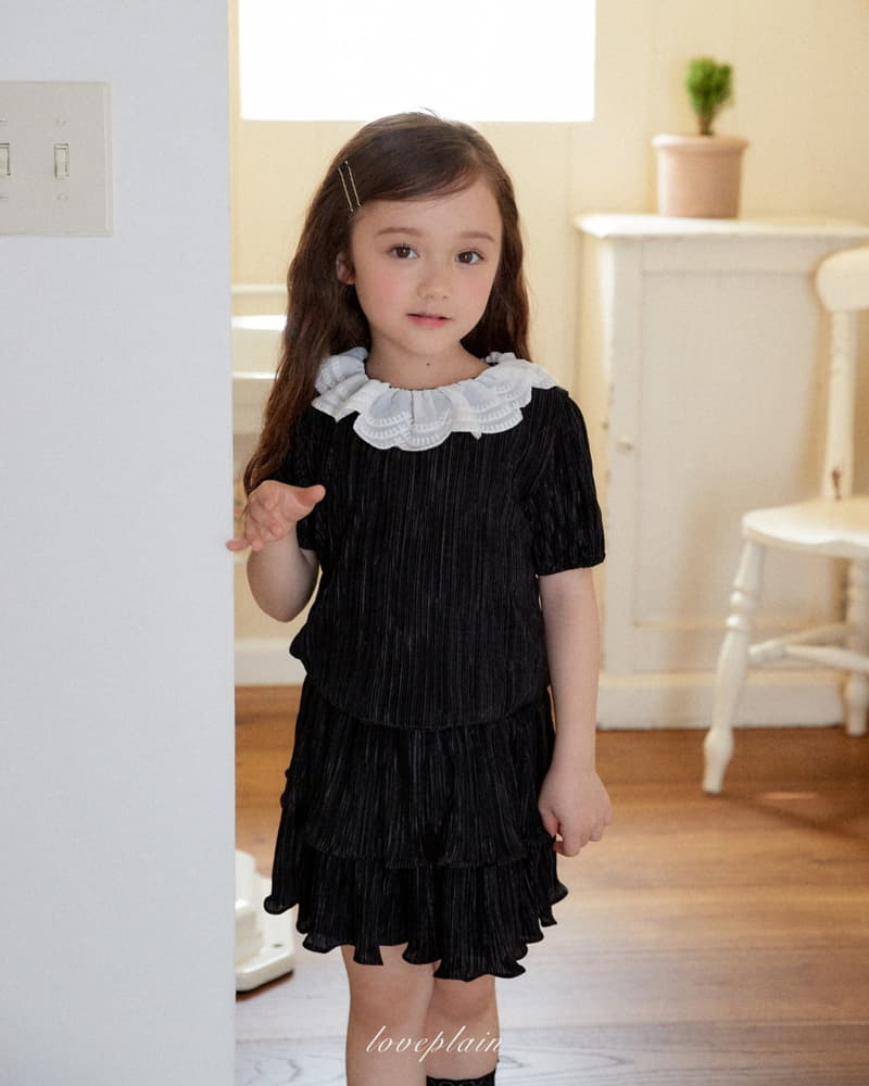 Loveplain - Korean Children Fashion - #littlefashionista - Anju Top Bottom Set - 4