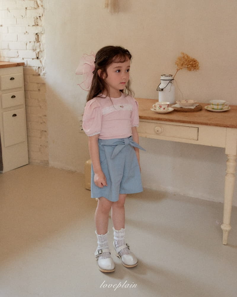 Loveplain - Korean Children Fashion - #minifashionista - Ribbon Shorts - 12