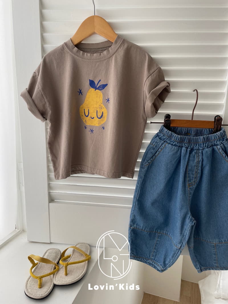 Lovin - Korean Children Fashion - #discoveringself - Yellow Tee - 3