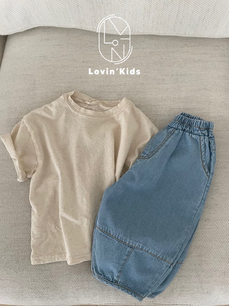 Lovin - Korean Children Fashion - #magicofchildhood - Banding Piping Jeans - 9