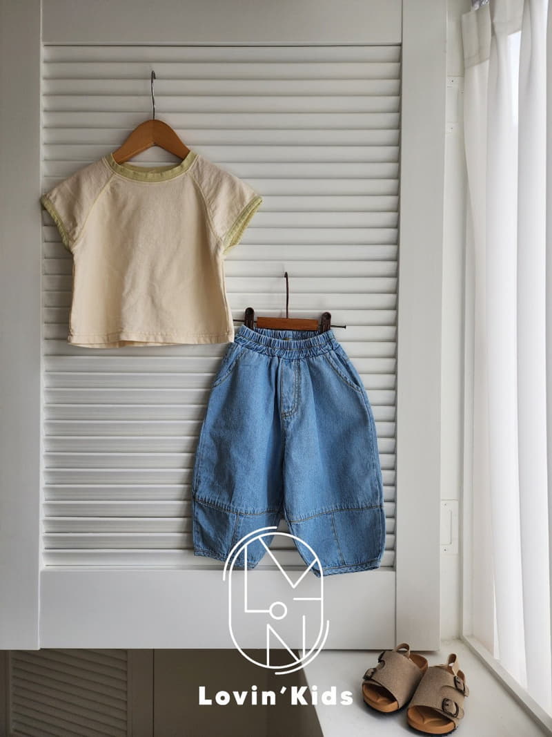 Lovin - Korean Children Fashion - #prettylittlegirls - Banding Piping Jeans - 11