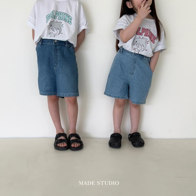 Made Studio - Korean Children Fashion - #Kfashion4kids - Dolphin Tee - 9