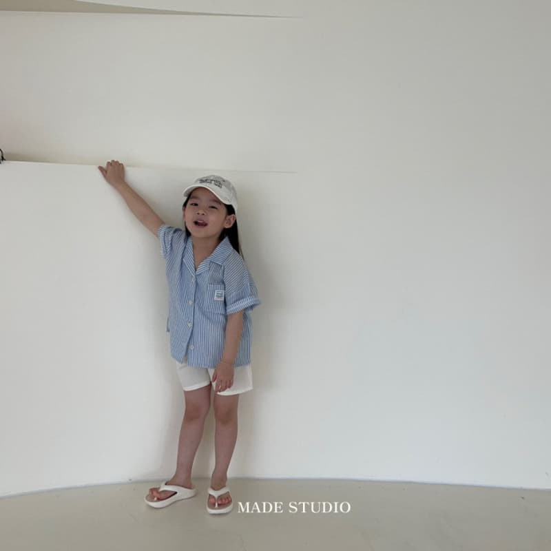 Made Studio - Korean Children Fashion - #childofig - Stripes Shirt - 3