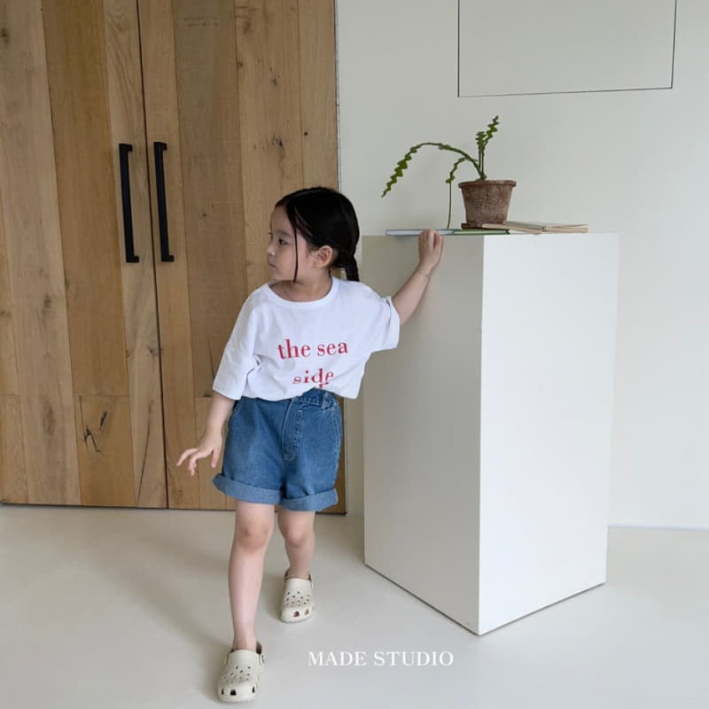 Made Studio - Korean Children Fashion - #discoveringself - Lettering Tee - 5