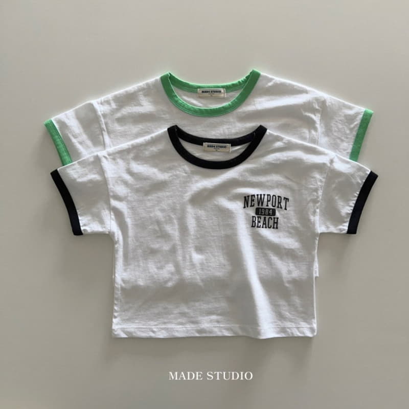 Made Studio - Korean Children Fashion - #fashionkids - Color Point Tee