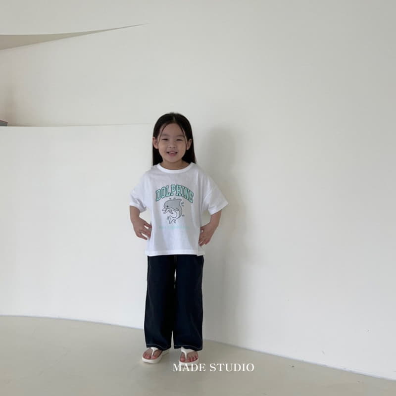 Made Studio - Korean Children Fashion - #kidsstore - Dolphin Tee - 7