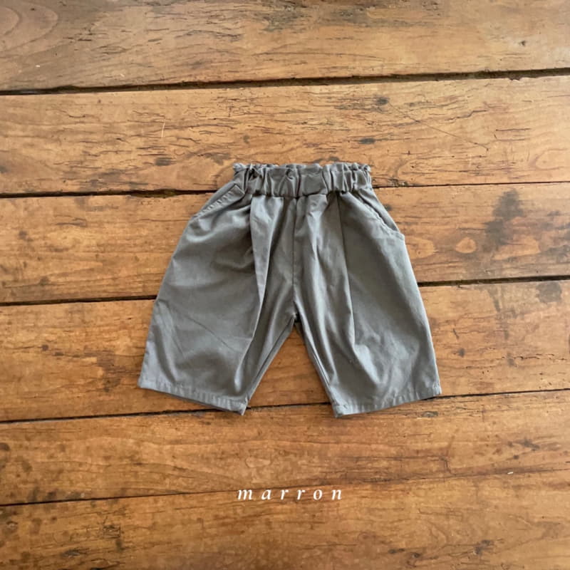 Marron Kid - Korean Children Fashion - #Kfashion4kids - Wrinkle Pants - 2