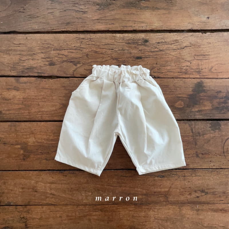 Marron Kid - Korean Children Fashion - #kidzfashiontrend - Wrinkle Pants