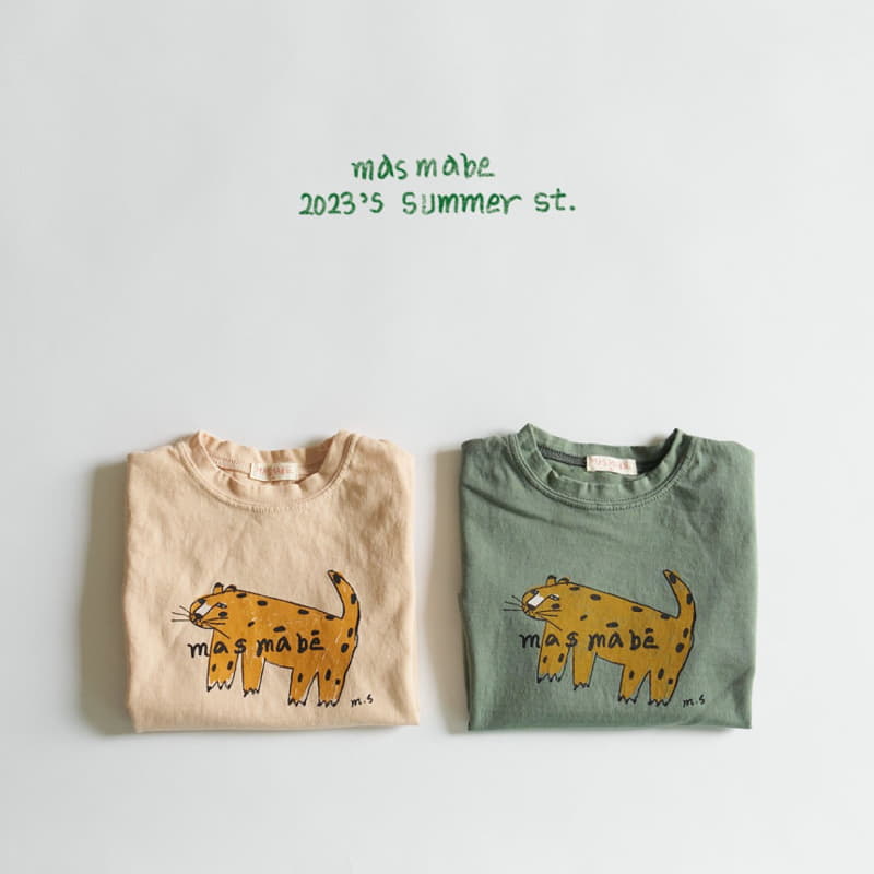 Masmabe - Korean Baby Fashion - #babyoninstagram - Mas Cheetah Tee Bebe - 5