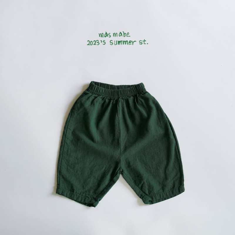 Masmabe - Korean Children Fashion - #littlefashionista - Summer Subuc Pants Kid - 2