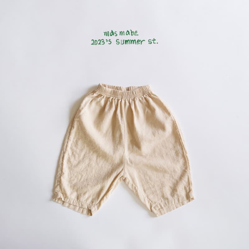 Masmabe - Korean Children Fashion - #magicofchildhood - Summer Subuc Pants Kid - 4