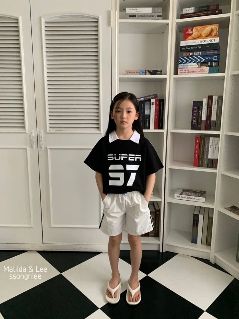 Matilda & Lee - Korean Children Fashion - #Kfashion4kids - 97 Collar Tee - 9