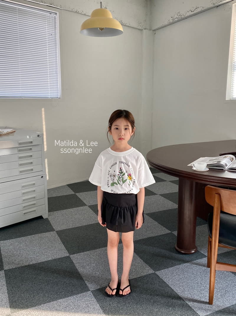 Matilda & Lee - Korean Children Fashion - #Kfashion4kids - Flower Tee - 2