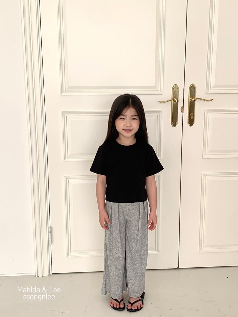 Matilda & Lee - Korean Children Fashion - #Kfashion4kids - Rib Pintuck Pnats - 11