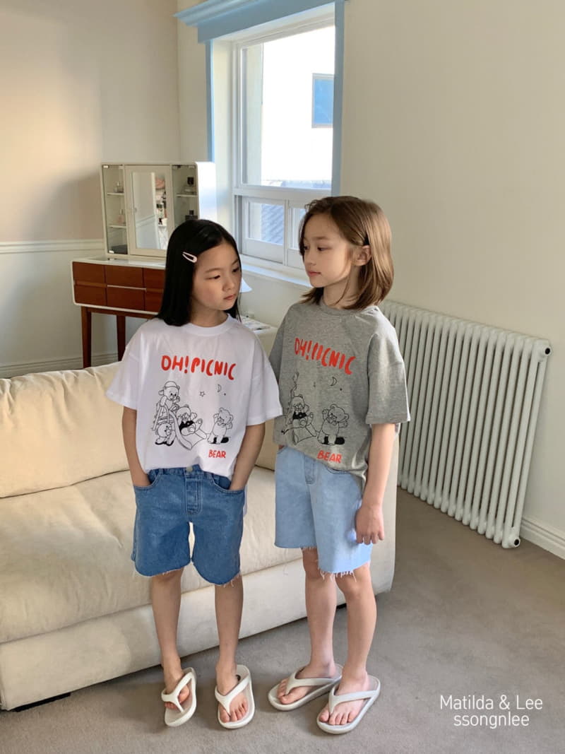 Matilda & Lee - Korean Children Fashion - #Kfashion4kids - Picnic Tee - 5