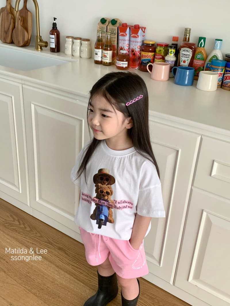 Matilda & Lee - Korean Children Fashion - #childofig - Bear Bike Tee - 8