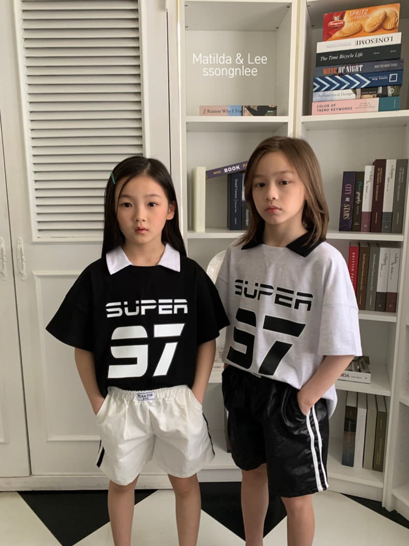 Matilda & Lee - Korean Children Fashion - #childrensboutique - 97 Collar Tee - 2