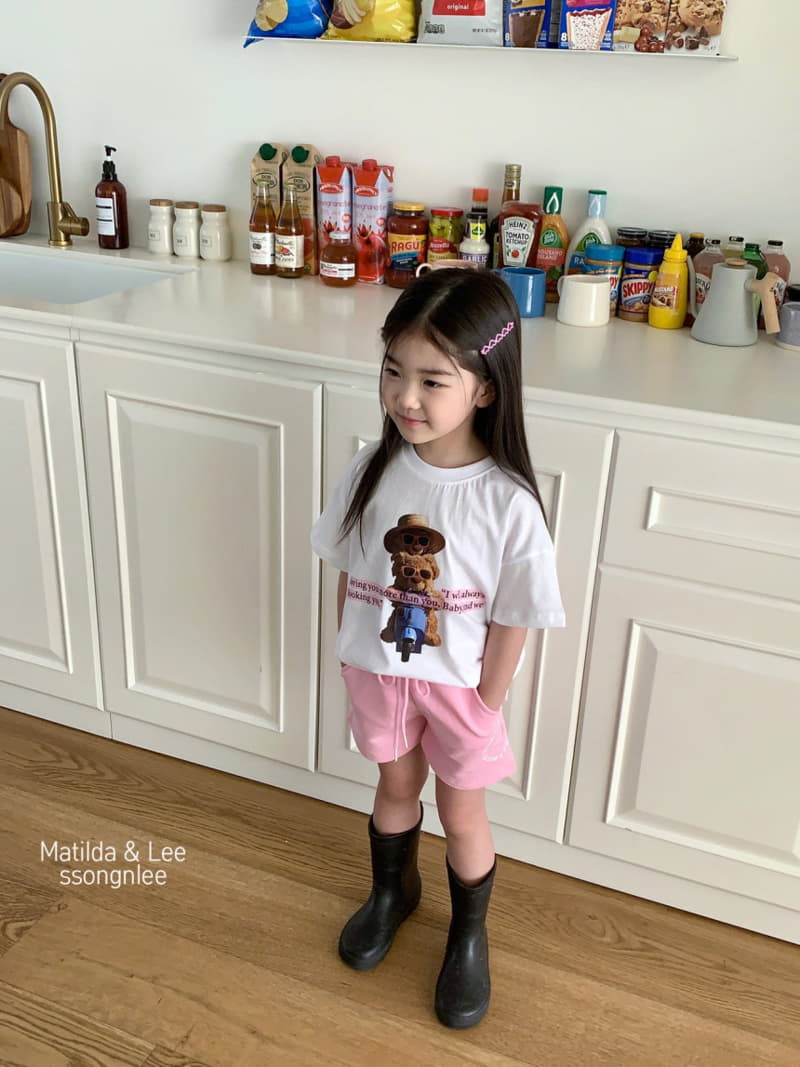 Matilda & Lee - Korean Children Fashion - #childrensboutique - Bear Bike Tee - 9