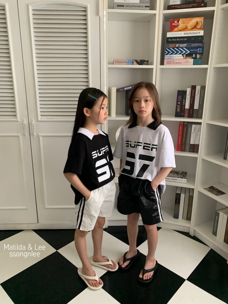 Matilda & Lee - Korean Children Fashion - #designkidswear - 97 Collar Tee - 3