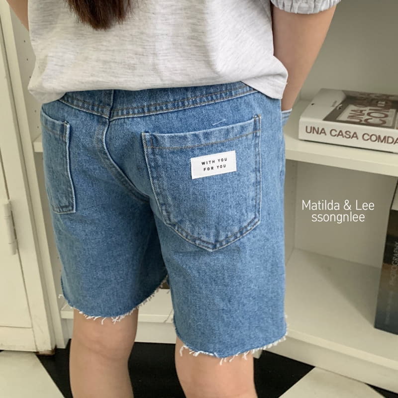 Matilda & Lee - Korean Children Fashion - #designkidswear - Label Shorts