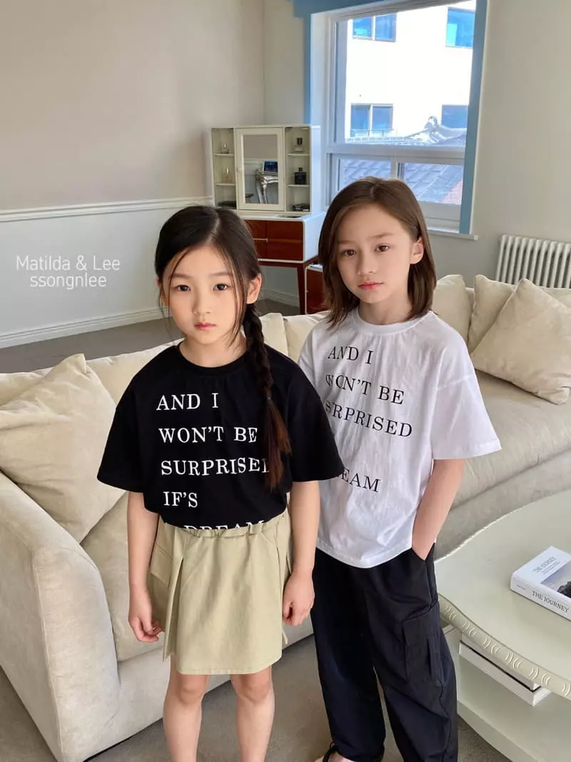 Matilda & Lee - Korean Children Fashion - #designkidswear - Lettering Tee - 7