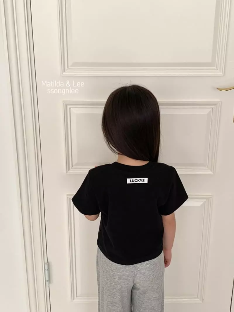 Matilda & Lee - Korean Children Fashion - #designkidswear - Lucky Crop Tee - 8