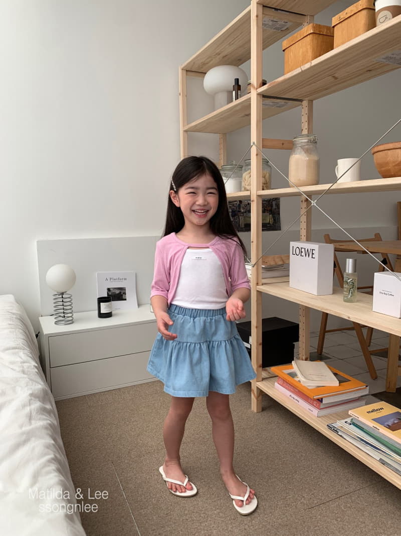 Matilda & Lee - Korean Children Fashion - #discoveringself - Label String Sleeveless - 9