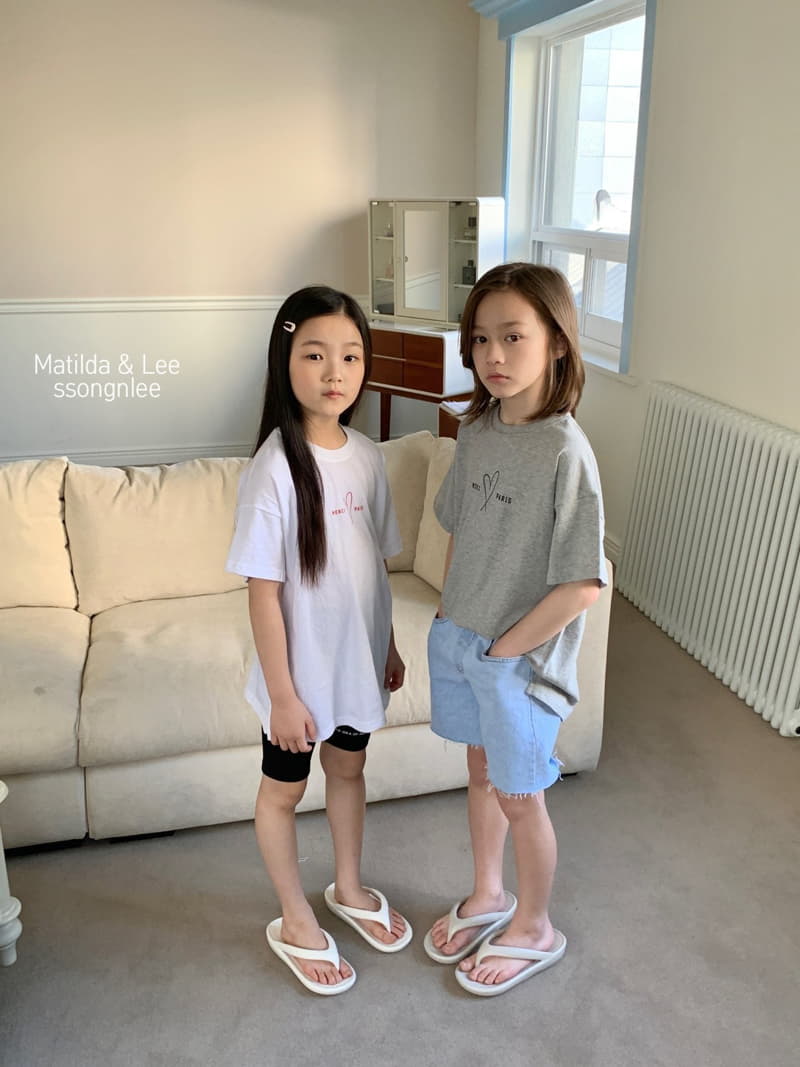 Matilda & Lee - Korean Children Fashion - #discoveringself - Merci Heart Tee - 8