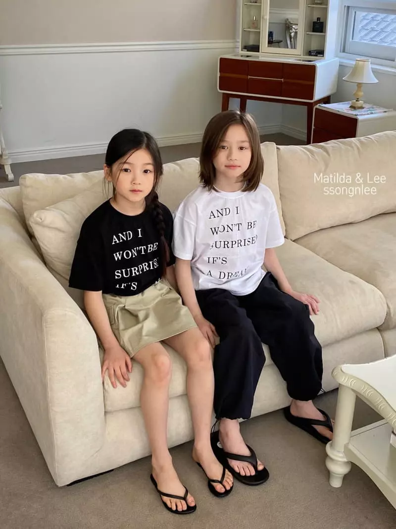 Matilda & Lee - Korean Children Fashion - #discoveringself - Lettering Tee - 8