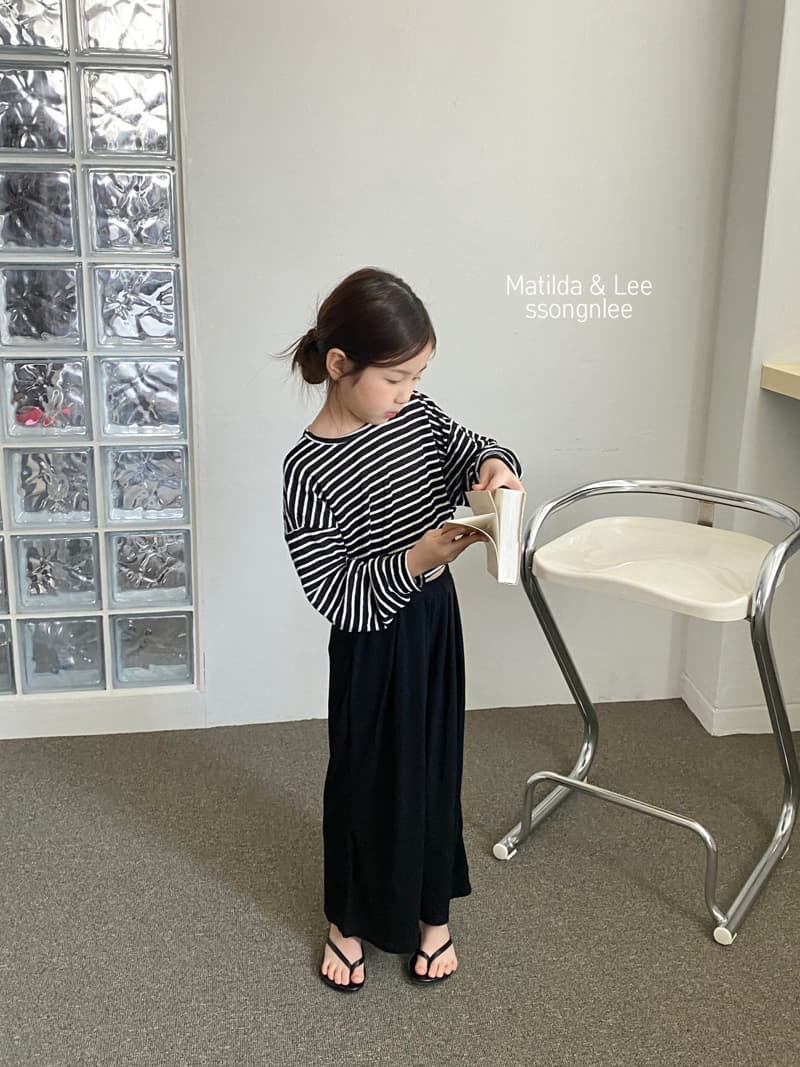 Matilda & Lee - Korean Children Fashion - #discoveringself - Rib Pintuck Pnats - 6