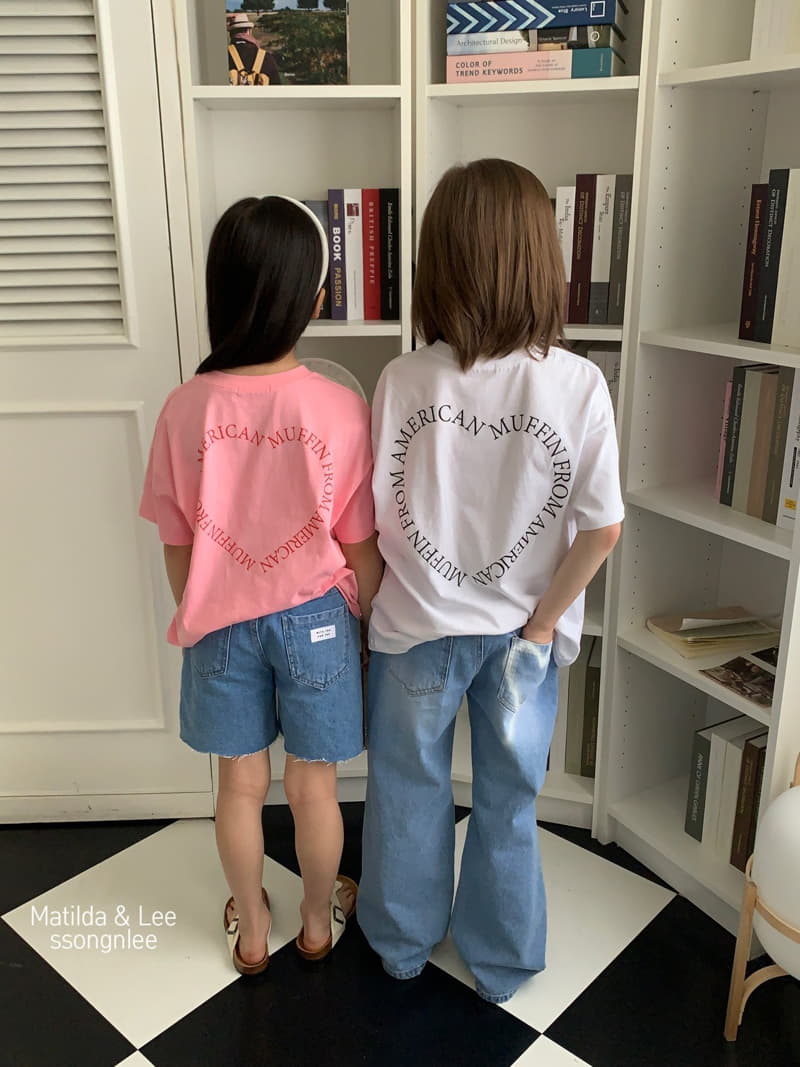 Matilda & Lee - Korean Children Fashion - #discoveringself - Color Lettering Heart Tee