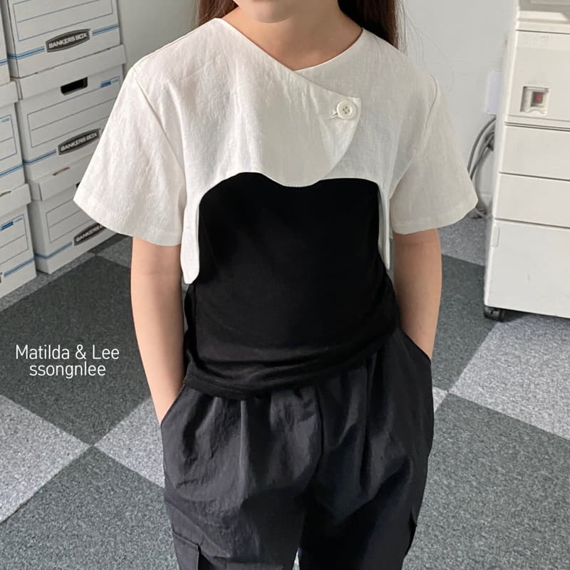 Matilda & Lee - Korean Children Fashion - #fashionkids - Short Sleeves Crop Jacket - 9