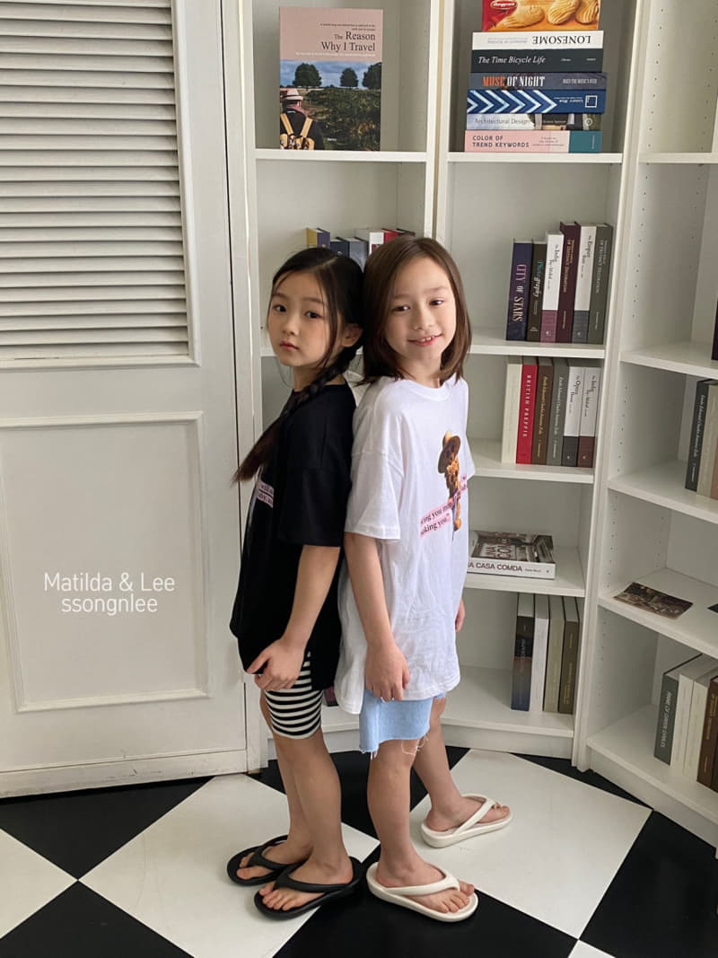 Matilda & Lee - Korean Children Fashion - #fashionkids - Bear Bike Tee - 12