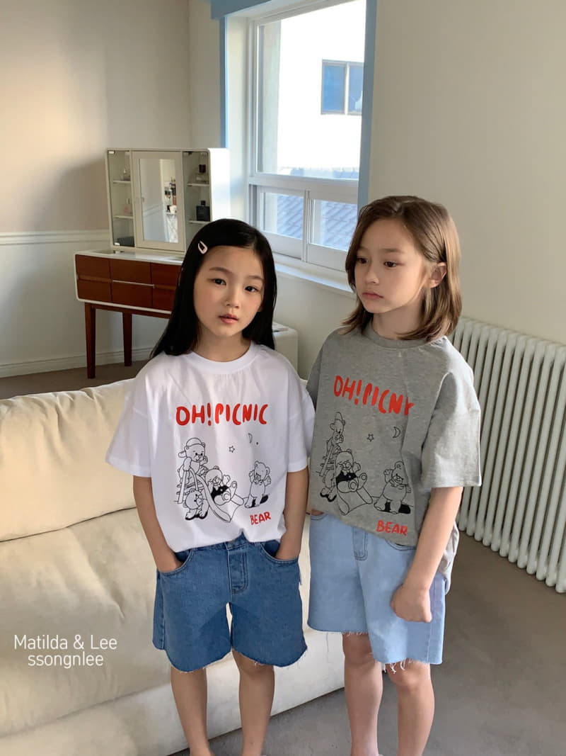 Matilda & Lee - Korean Children Fashion - #fashionkids - Picnic Tee