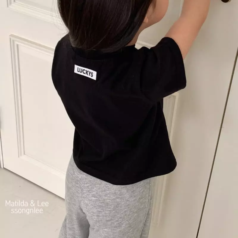 Matilda & Lee - Korean Children Fashion - #fashionkids - Lucky Crop Tee - 10