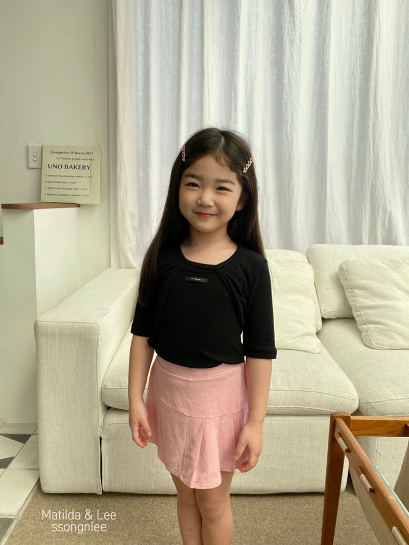 Matilda & Lee - Korean Children Fashion - #kidsshorts - Label String Sleeveless - 11