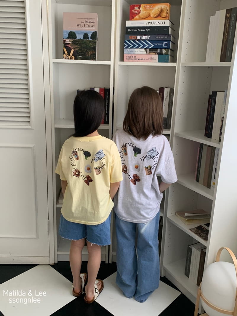 Matilda & Lee - Korean Children Fashion - #kidsshorts - Heart Paint Tee - 7