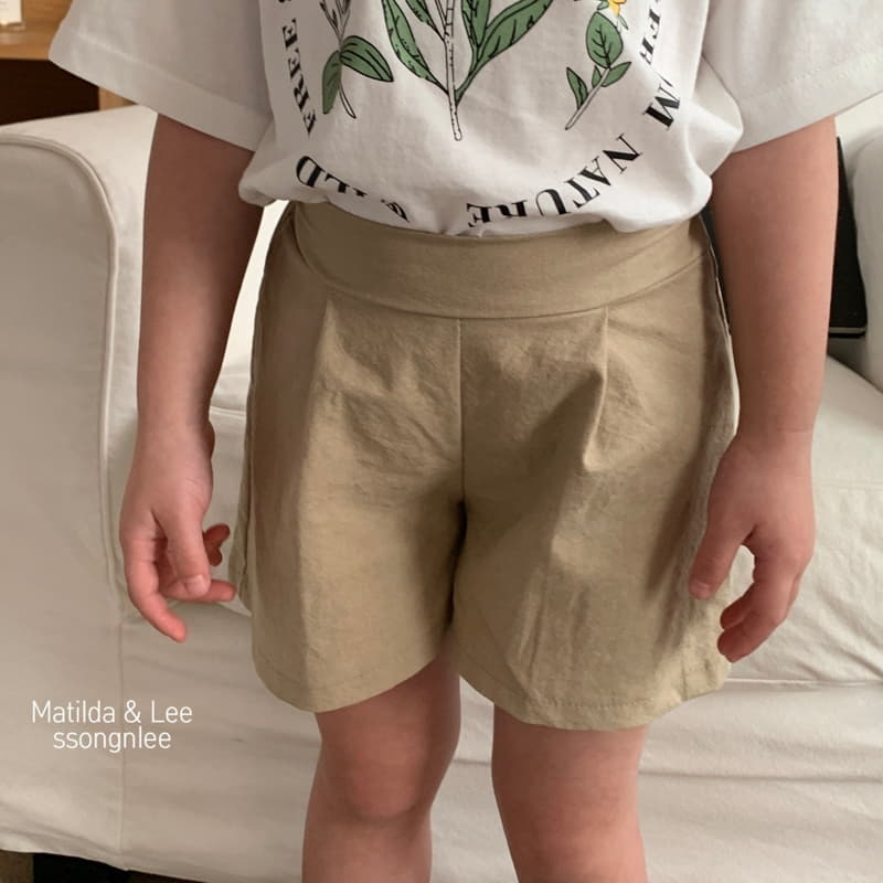 Matilda & Lee - Korean Children Fashion - #kidsshorts - Wrinkle Shorts