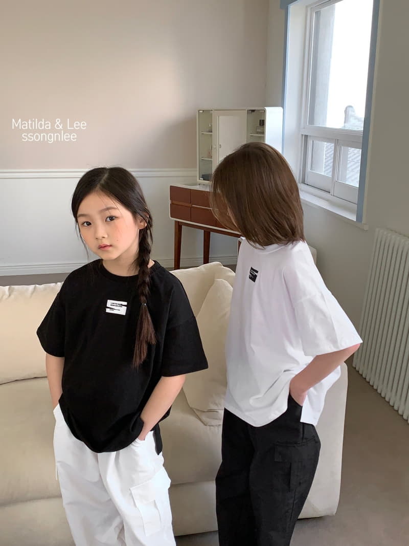 Matilda & Lee - Korean Children Fashion - #kidsshorts - Cutting Label Tee - 6